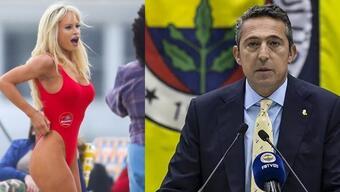 Fenerbahçe'de Pamela Anderson tartışması