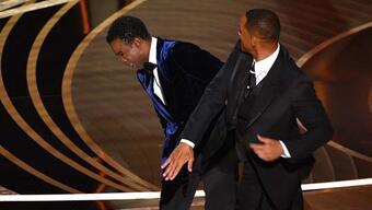 Will Smith'ten sunucu Chris Rock'a 'Oscar tokadı': Karımın adını ağzına alma!