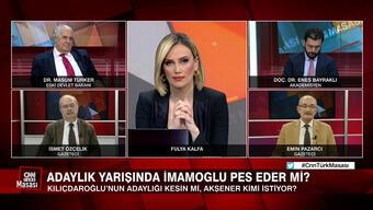 Adaylık yarışında İmamoğlu pes eder mi? Kaftancıoğlu'na yasak CHP'ye yarar mı? Finlandiya-İsveç'in NATO kararına kim ne dedi? CNN TÜRK Masası'nda tartışıldı