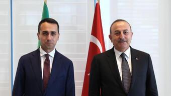 Dışişleri Bakanı Çavuşoğlu, İtalyan mevkidaşı Di Maio ile görüştü