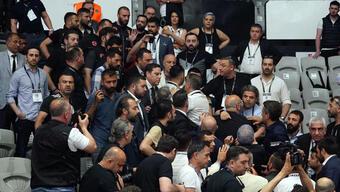 Beşiktaş kongresinde kavga! Polis müdahale etti
