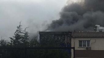 Fire at a pharmaceutical factory in Kokley 