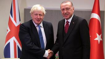 Son dakika... Cumhurbaşkanı Erdoğan, Boris Johnson ile görüştü 