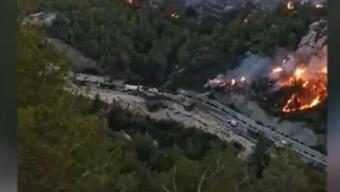 KKTC'de orman yangını alarmı: Yeniden şiddetlendi!
