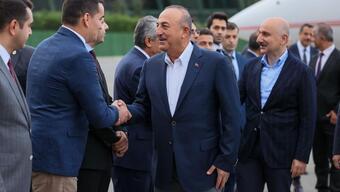 Bakan Çavuşoğlu, 'Türkiye-Azerbaycan-Kazakistan' toplantısı için Bakü'de