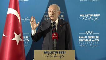 CHP lideri Kılıçdaroğlu'ndan seçim mesajı