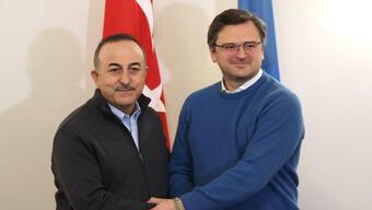 Bakan Çavuşoğlu, Ukraynalı mevkidaşıyla görüştü