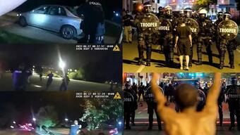 ABD'yi ayağa kaldıran görüntüler! Siyahi adam polis tarafından 60 kez vuruldu