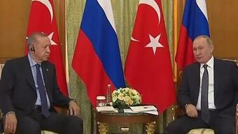 Son dakika haberi: Erdoğan-Putin zirvesi sona erdi