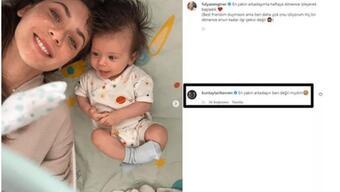 Fulya Zenginer minik oğlunu paylaştı