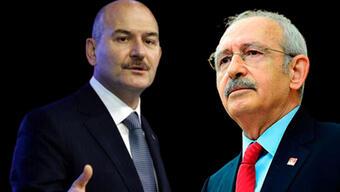 Bakan Soylu’dan, CHP Genel Başkanı Kılıçdaroğlu’na yanıt