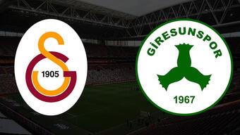 Galatasaray - Bitexen Giresunspor CANLI YAYIN