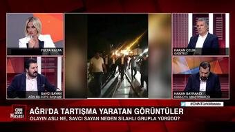Ağrı Belediye Başkanı Savcı Sayan, merak edilen konuları CNN TÜRK Masası'nda yanıtladı