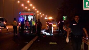 Beykoz'da otomobil motosiklete çarptı: 2 ölü