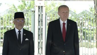 Malezya Kralı Ankara’da… Erdoğan, Abdullah Şah’ı resmi törenle karşılıyor