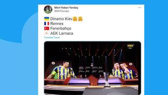 Mert Hakan'dan Dinamo Kiev paylaşımı