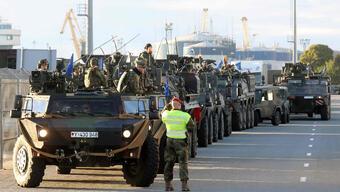 Alman askerler, NATO'nun doğu kanadının güçlendirilmesi kapsamında Litvanya'da 