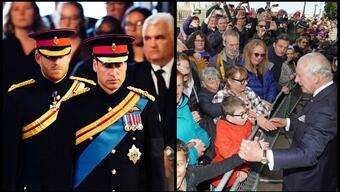 Le roi Charles III  rendu visite à ceux qui faisaient la queue… Première fois en 2 ans après le prince Harry !