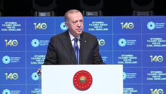 SON DAKİKA: İTO 140'ıncı Yıl Özel Ödülleri: Erdoğan, törende konuşuyor
