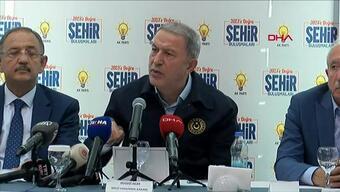 SON DAKİKA: Milli Savunma Bakanı Akar Şırnak'ta 