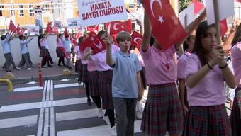 Türkiye'de 81 il "Yayaya Saygı" dedi