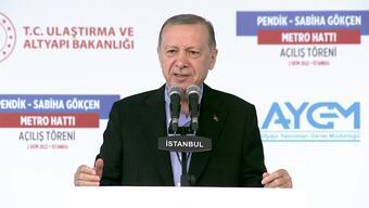 Cumhurbaşkanı Erdoğan, İBB Başkanı İmamoğlu'nu eleştirdi