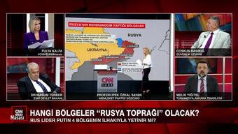 Hangi bölgeler "Rusya toprağı" olacak? ABD Kıbrıs'a silah yığarsa neler olur? 6'lı masa neden aday çıkaramıyor? CNN TÜRK Masası’nda konuşuldu