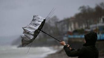 Meteorolojiden 3 il için kuvvetli rüzgar ve fırtına uyarısı