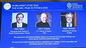 Son dakika... 2022 Nobel Fizik Ödülü sahiplerini buldu 