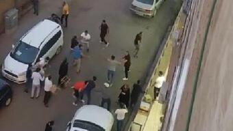 Diyarbakır'da taşlı sopalı kavga kamerada: 4 yaralı