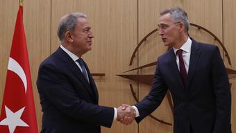 Son dakika haberi: Bakan Akar, NATO Genel Sekreteri Stoltenberg ile görüştü