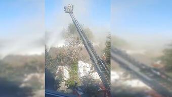 Boğaziçi Üniversitesi kampüsünde yangın
