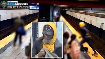 ABD'de şoke eden görüntüler: Metro bekleyen yolcuyu raylara itti