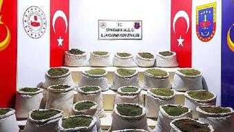 Diyarbakır'da terör örgütüne operasyon; 572 kilo 'esrar' ele geçirildi