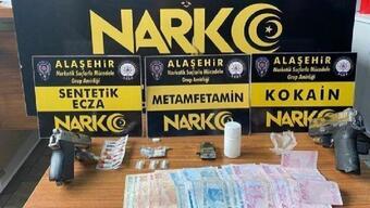 Manisa'da uyuşturucuya 2 tutuklama