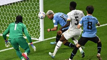 Uruguay gol farkıyla elendi!