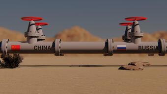 Gazprom: Çin'e gaz arzı 2023 itibarıyla yeni bir seviyeye ulaştı