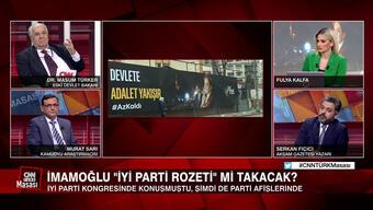 İmamoğlu İYİ Parti rozeti mi takacak? Babacan neden Bayraktar'ı hedef aldı? "Eşit değilsek masa biter" tehdidi mi? CNN TÜRK Masası'nda konuşuldu