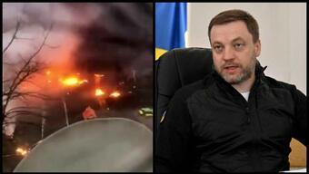 Kiev'de helikopter kazası: Ukrayna İçişleri Bakanı dahil 18 ölü
