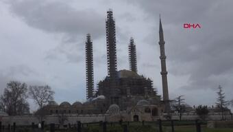 Selimiye Camii’nde büyük restorasyon