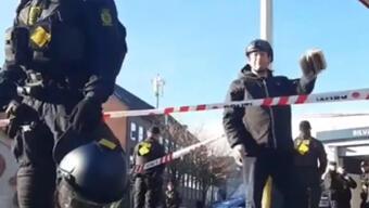 Rezaletin yeni adresi Danimarka! Polis korumasında Kuran-ı Kerim yaktı! Dışişleri'nden jet hızında tepki