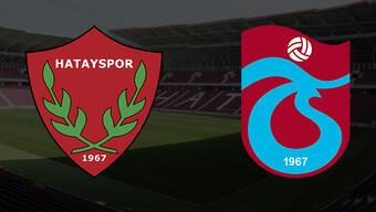 Atakaş Hatayspor - Trabzonspor CANLI YAYIN