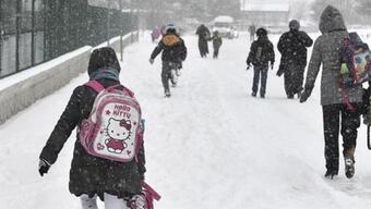 SON DAKİKA: 6 ilde eğitime kar engeli!