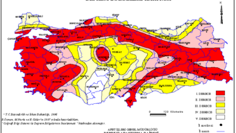 Türkiye fay hattı haritası 2023! Birinci, ikinci, üçüncü derece riskli yerler ve az riskli yerler nereler?
