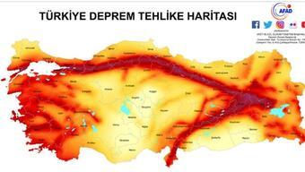 Türkiye Fay Hattı Haritası MTA 2023! Deprem diri fay hattı hangi illerden geçiyor? AFAD deprem risk haritasına göre deprem bölgeleri!