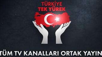 Türkiye Tek Yürek… Ortak yayında yardım kampanyası