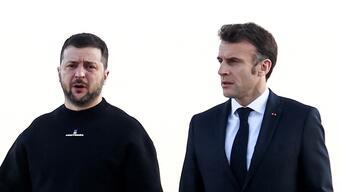 Zelenski: Macron vaktini boşa harcıyor