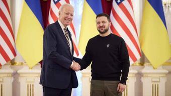 Son dakika... ABD Başkanı Biden'dan Kiev'e sürpriz ziyaret