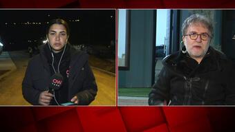 Fulya Öztürk canlı yayında deprem bölgesindeki geçici konutları gösterdi