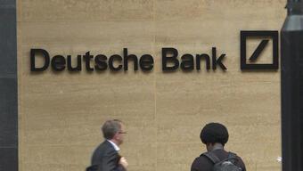 Alman Deutsche Bank'ın hisseleri yüzde 14 düştü